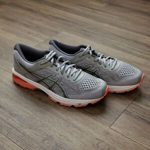ASICS GT-1000 Women's Gray and Coral Running Shoes